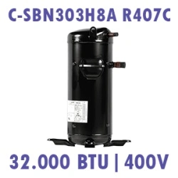Compresor Scroll Sanyo C-SBN303H8A | R407C 3 HP