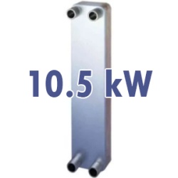 Schimbator de caldura in placi inox 10.5 kW
