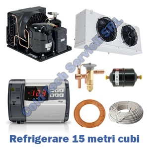 Refrigeration System for a 15 Cubic Meter Cold Room