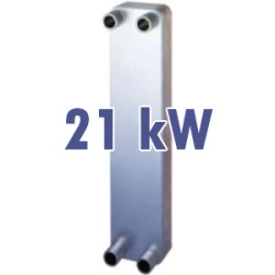 Schimbator de caldura in placi de otel inoxidabil B25THx26/1P-SC-M 21kW