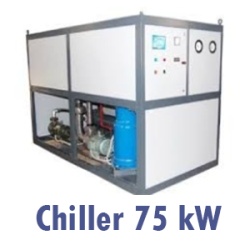 Chiller de apa industrial 75 kW