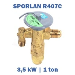 Sporlan Expansion Valve, 3.5 kW, R407C