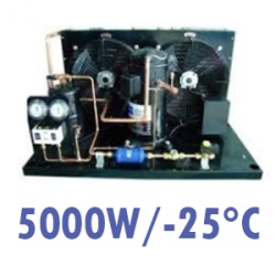 Agregat frig congelare 5000W / -25*C / 400V / R404A