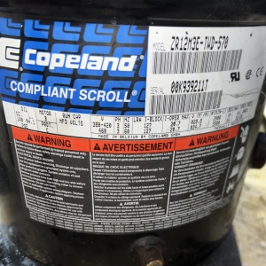 Copeland ZR12M3E-TWD-570 SH | AC Compressor
