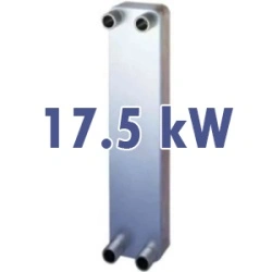Schimbător de căldură în plăci de inox | 17.5 kW