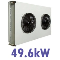 Baterie de condensare frigorifică 49.6 kW cu ventilatoare 2x500 mm