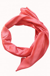 Esarfa matase o singura culoare, cadmium orange, EBP-33