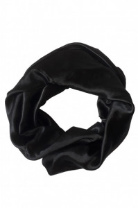 Esarfa satinata , neagra EBP-788