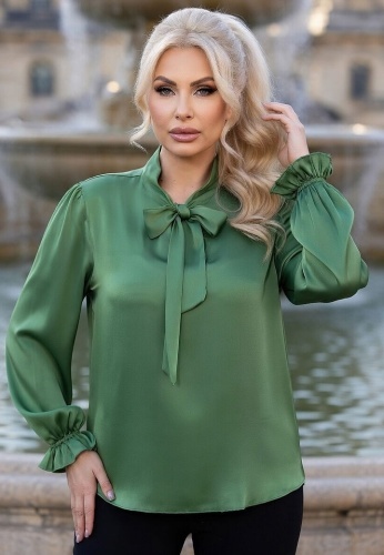 Bluza Din Matase Bellissima 25012-05 - Img 2