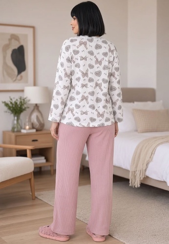 Pijama Calduroasa Relax Cotton 2508-13 - Img 4
