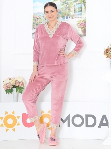 Pijama Din Catifea 6601-03 - Img 2
