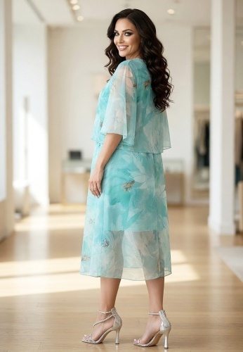 Rochie Azure Ocazione 26060-02 - Img 3