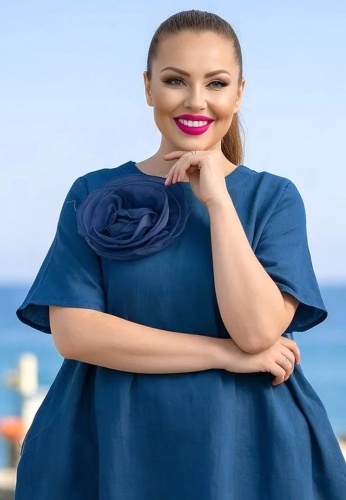 Rochie Din Panza Topita Sole Flo L12-04  - Img 6