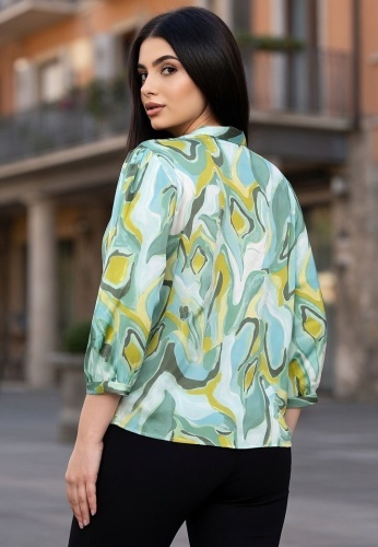 Bluza Din Matase Bellissima 25010-06 - Img 2
