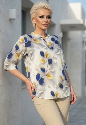 Bluza Din Matase Bellissima 25015-06 - Img 2
