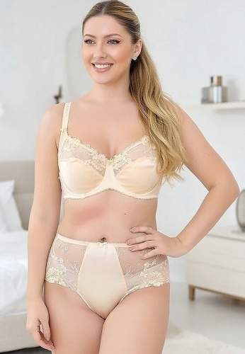 Compleu Sutien Cupa E si Chilot Luxury 11775-03 - Img 2
