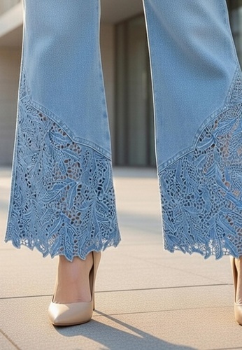 Pantaloni Jeans Masura Mare Ailyn 746-01 - Img 5