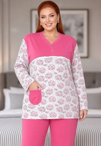 Pijama Calduroasa Soft Cotton 4022-05 - Img 2