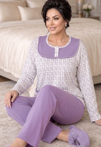 Pijama Calduroasa Soft Cotton 4260-02 - Img 4