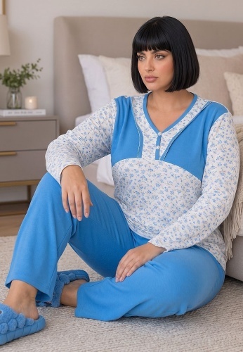Pijama Dama Fine Cotton 626-01 - Img 4