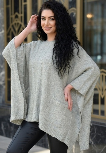 Poncho Tricotat 1808-04 - Img 2