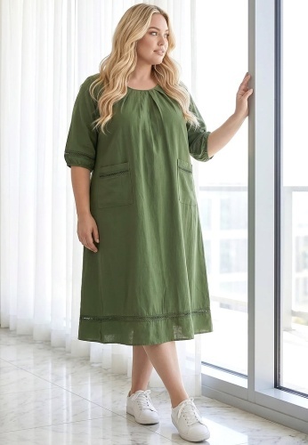 Rochie Din Panza Topita Due L2-01 - Img 2