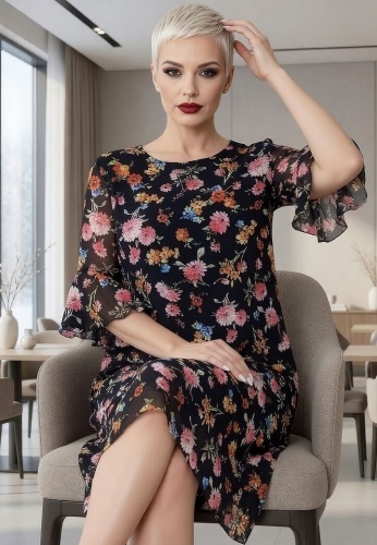 Rochie Din Voal Azure Belinda 14 - Img 2
