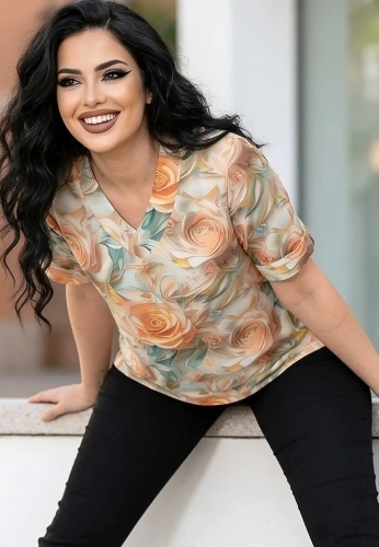 Bluza Din Matase Bellissima 25032-04 - Img 4