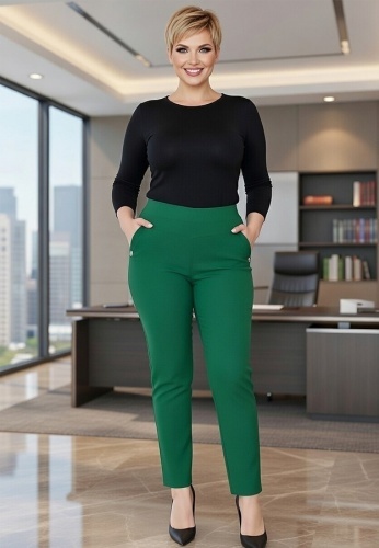 Pantaloni Dama Confort Plus Cavola 323-06 - Img 4