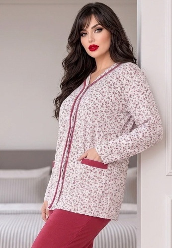 Pijama Dama Fine Cotton 714-01 - Img 7