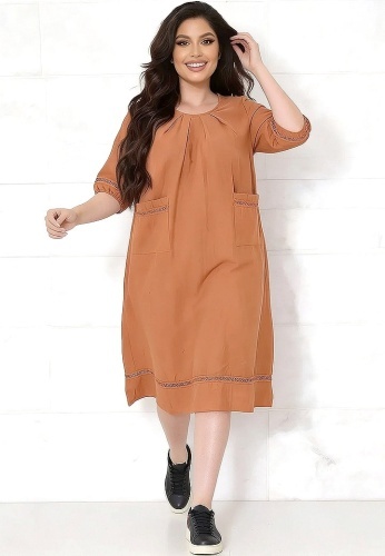 Rochie Din Panza Topita Due L2-06 - Img 4