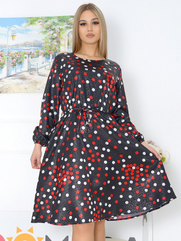 Rochie din satin Denisa 03
