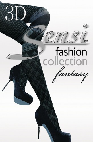 Dres 3D Fashion Fantasy 130 DEN Black