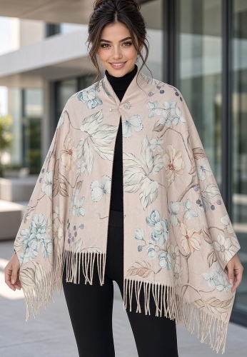 Esarfa Groasa Casmir + Brosa CADOU 068-10 - Img 2