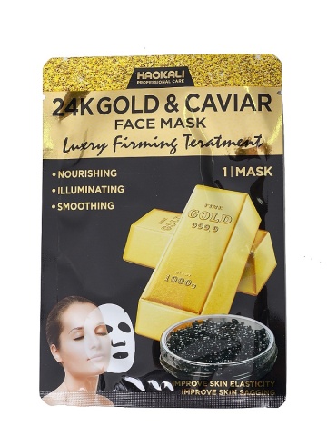 Mască Faciala cu Extract de Caviar si Aur 01
