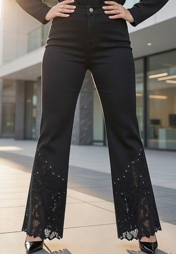 Pantaloni Jeans Masura Mare Ailyn 936-01 - Img 7