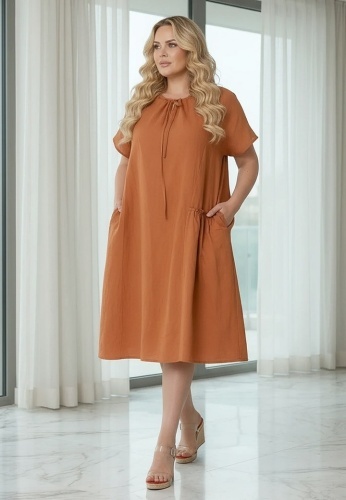 Rochie Din Panza Topita Fun L10-06 - Img 3
