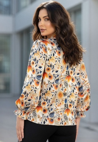 Bluza Din Matase Bellissima 25011-08 - Img 2