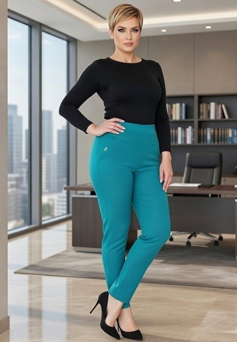 Pantaloni Dama Confort Plus Cavola 323-04 - Img 3