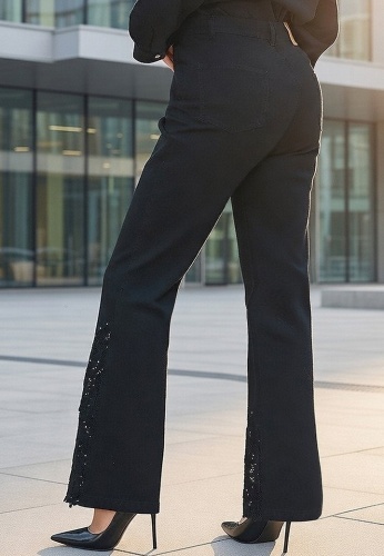 Pantaloni Jeans Masura Mare Ailyn 936-01 - Img 4