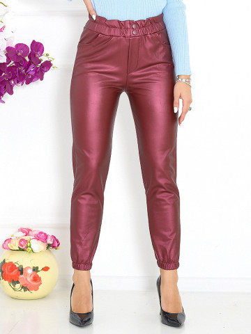 Pantaloni Leather 9957-02