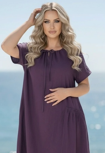 Rochie Din Panza Topita Fun L10-05 - Img 6