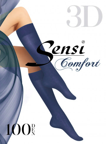 Sosete Comfort 3D 100 DEN Navy