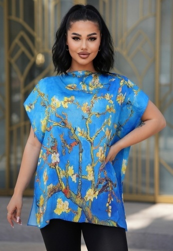 Bluza Dama Matase Silk Bloom 09 - Img 4