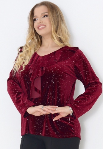 Bluza Din Catifea Italy Gala 25135-04 - Img 3