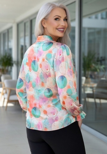 Bluza Din Matase Bellissima 25011-07 - Img 4