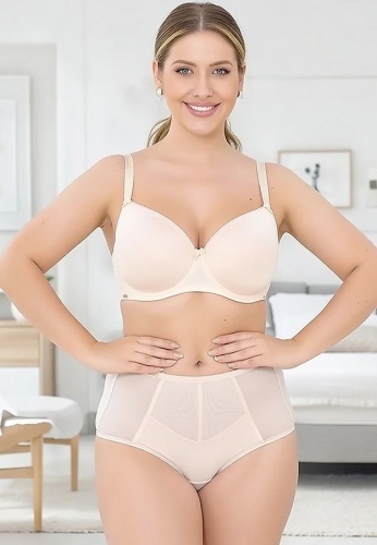 Compleu Sutien Cupa E si Chilot Normal Luxury 3014-06 - Img 2