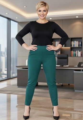 Pantaloni Dama Confort Plus Cavola 323-02 - Img 4