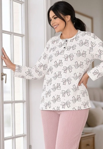 Pijama Calduroasa Relax Cotton 2508-15 - Img 3