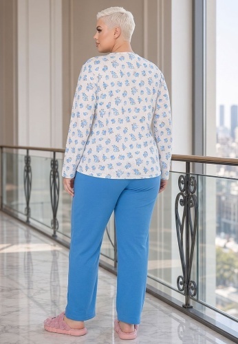 Pijama Dama Fine Cotton 4244-04 - Img 4